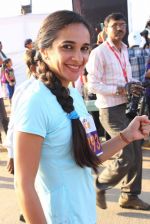 Tara Sharma at DNA Marathon in Mumbai on 9th March 2014